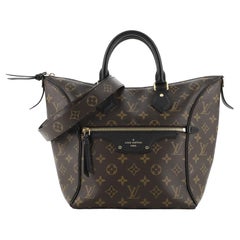 Louis Vuitton Tournelle Tragetasche mit Monogramm aus Segeltuch PM