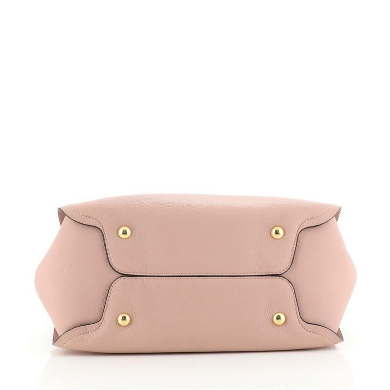 Brown Louis Vuitton Tournon Handbag Leather
