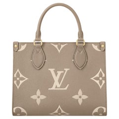 Louis Vuitton Tourterelle Beige/Cream Onthego PM Tote Bag