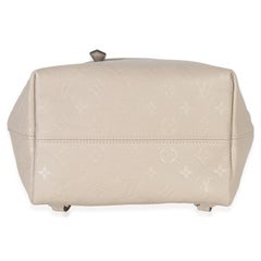 Louis Vuitton Tourterelle Monogram Empreinte Montsouris NM