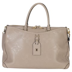 Louis Vuitton Tourterelle Monogram Empreinte Trianon MM