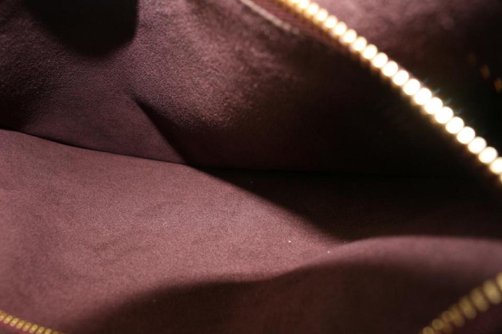 Louis Vuitton Tourterelle Monogram Giant Empreinte Leather Neverfull MM Tote  For Sale 4
