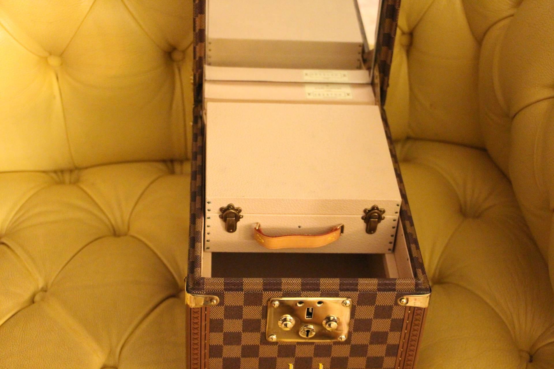 Louis Vuitton Train Case in Checkers Canvas Special Edition 3