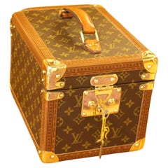 Vintage Louis Vuitton Train Case, Louis Vuitton Beauty Case, Louis Vuitton Jewelry Case
