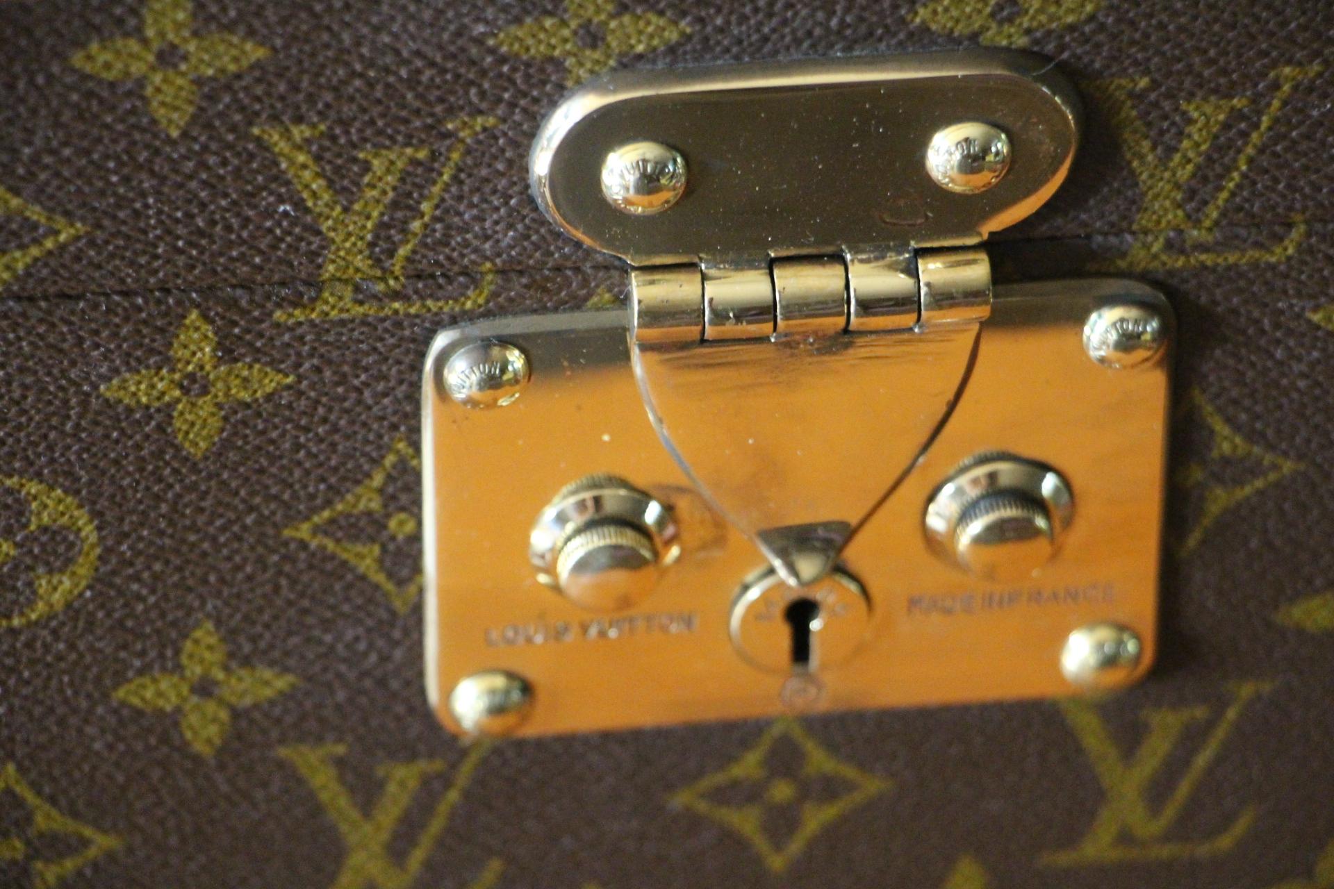 Estuche tren Louis Vuitton, Boite Pharmacie Louis Vuitton, Estuche Louis Vuitton Marrón