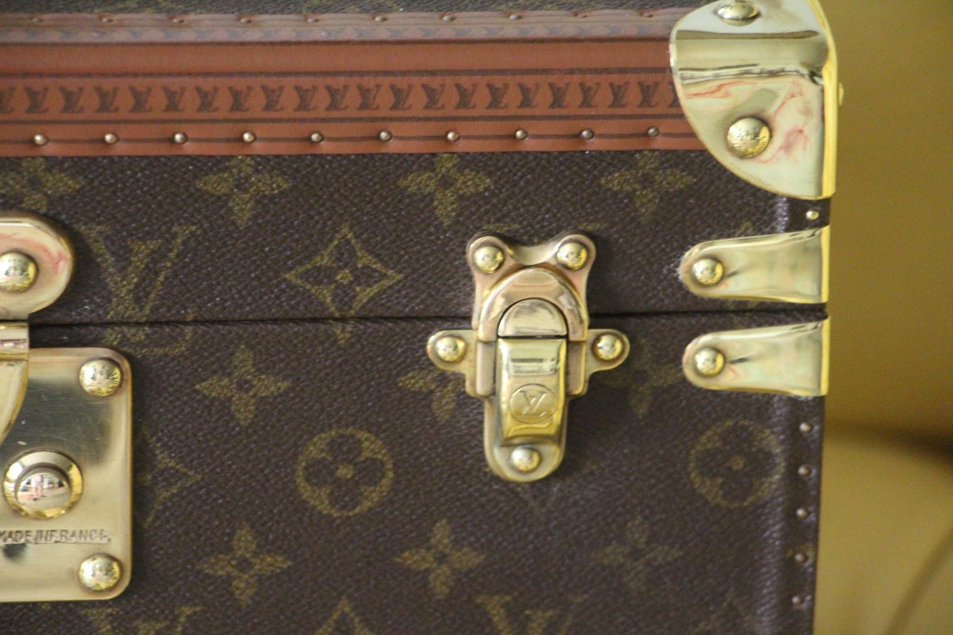 Marron Louis Vuitton Train Case, Louis Vuitton Boite Pharmacie, Louis Vuitton Case 