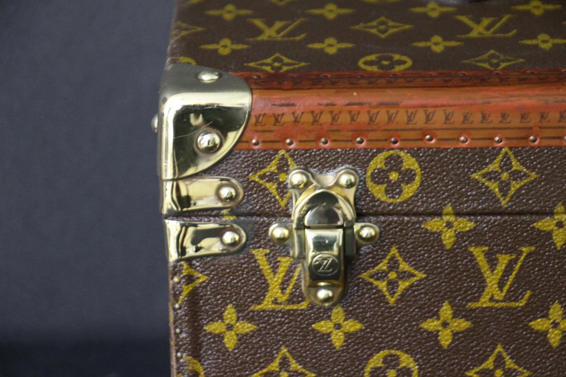 Brown Louis Vuitton Train Case, Louis Vuitton Boite Pharmacie, Louis Vuitton Case For Sale