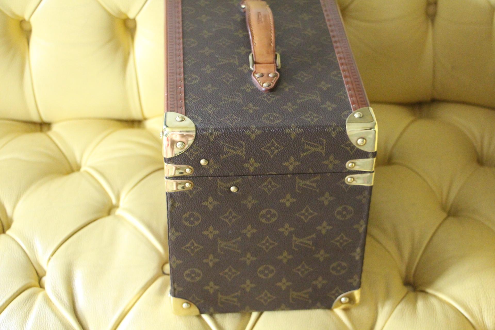Brown Louis Vuitton Train Case, Louis Vuitton Boite Pharmacie, Louis Vuitton Case