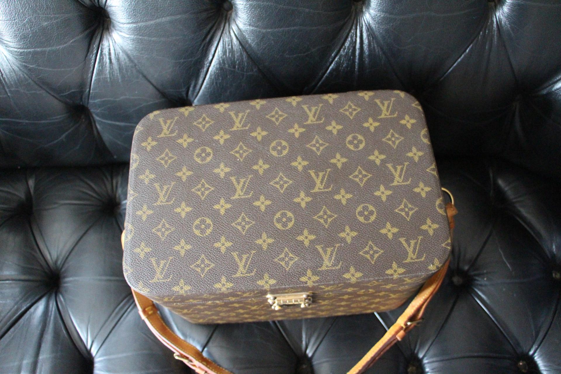 Gray Louis Vuitton Train Case, Louis Vuitton Jewelry Case, Louis Vuitton Beauty Case