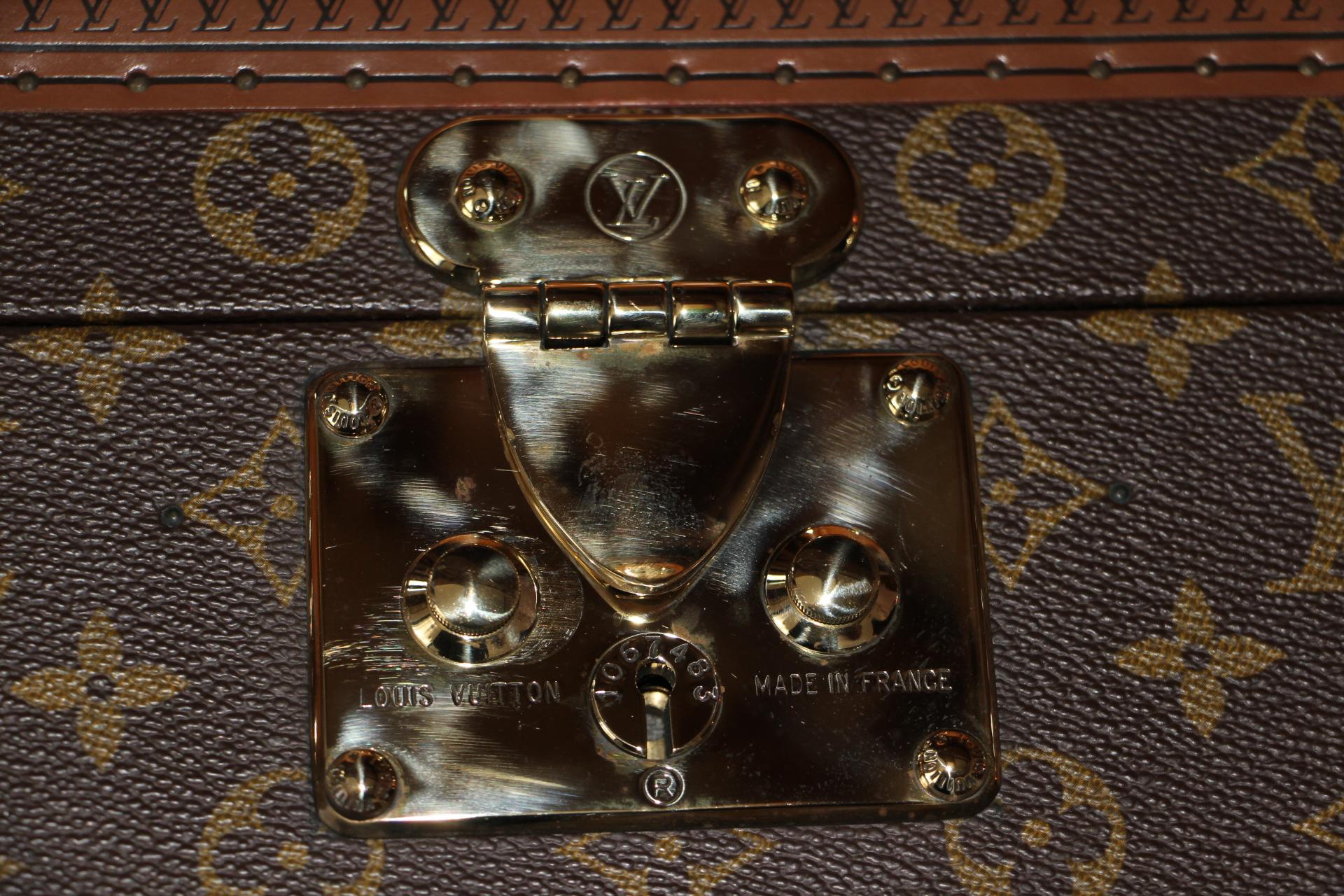 Louis Vuitton Train Case, Louis Vuitton Jewelry Case, Louis Vuitton Beauty Case In Good Condition In Saint-Ouen, FR