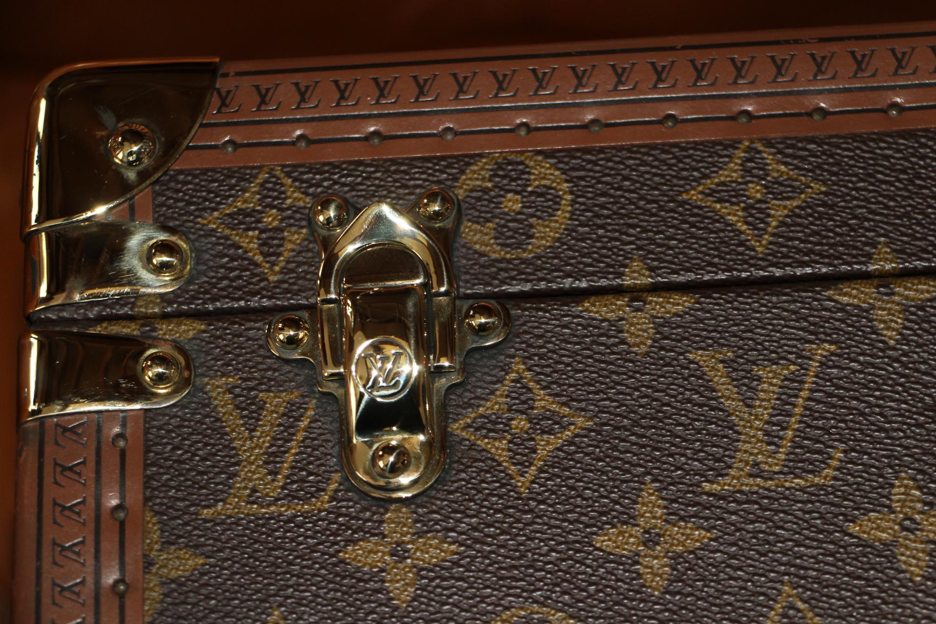 Late 20th Century Louis Vuitton Train Case, Louis Vuitton Jewelry Case, Louis Vuitton Beauty Case