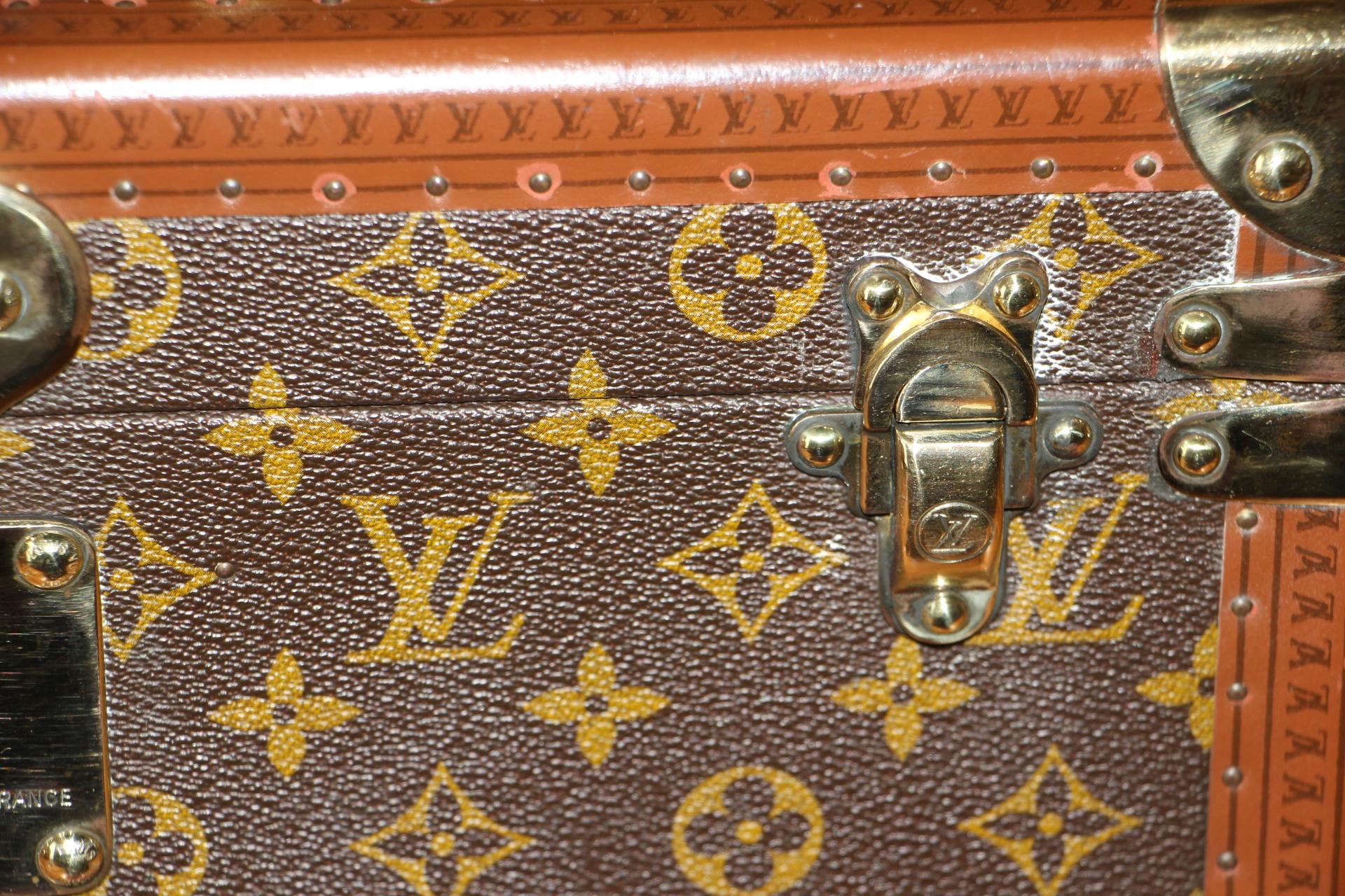 Late 20th Century Louis Vuitton Train Case, Louis Vuitton Jewelry Case, Louis Vuitton Beauty Case