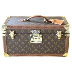 Vintage Louis Vuitton Train Case, Louis Vuitton Jewelry Case, Louis Vuitton Beauty Case