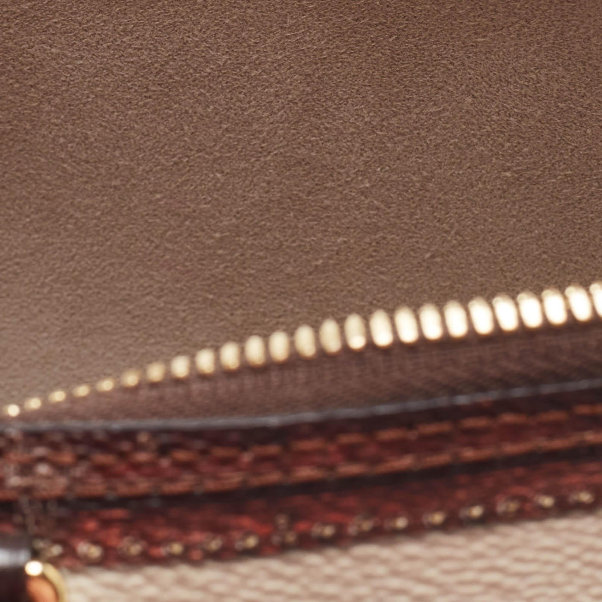 Louis Vuitton Transformed Canvas Time Trunk Alma BB Bag 14