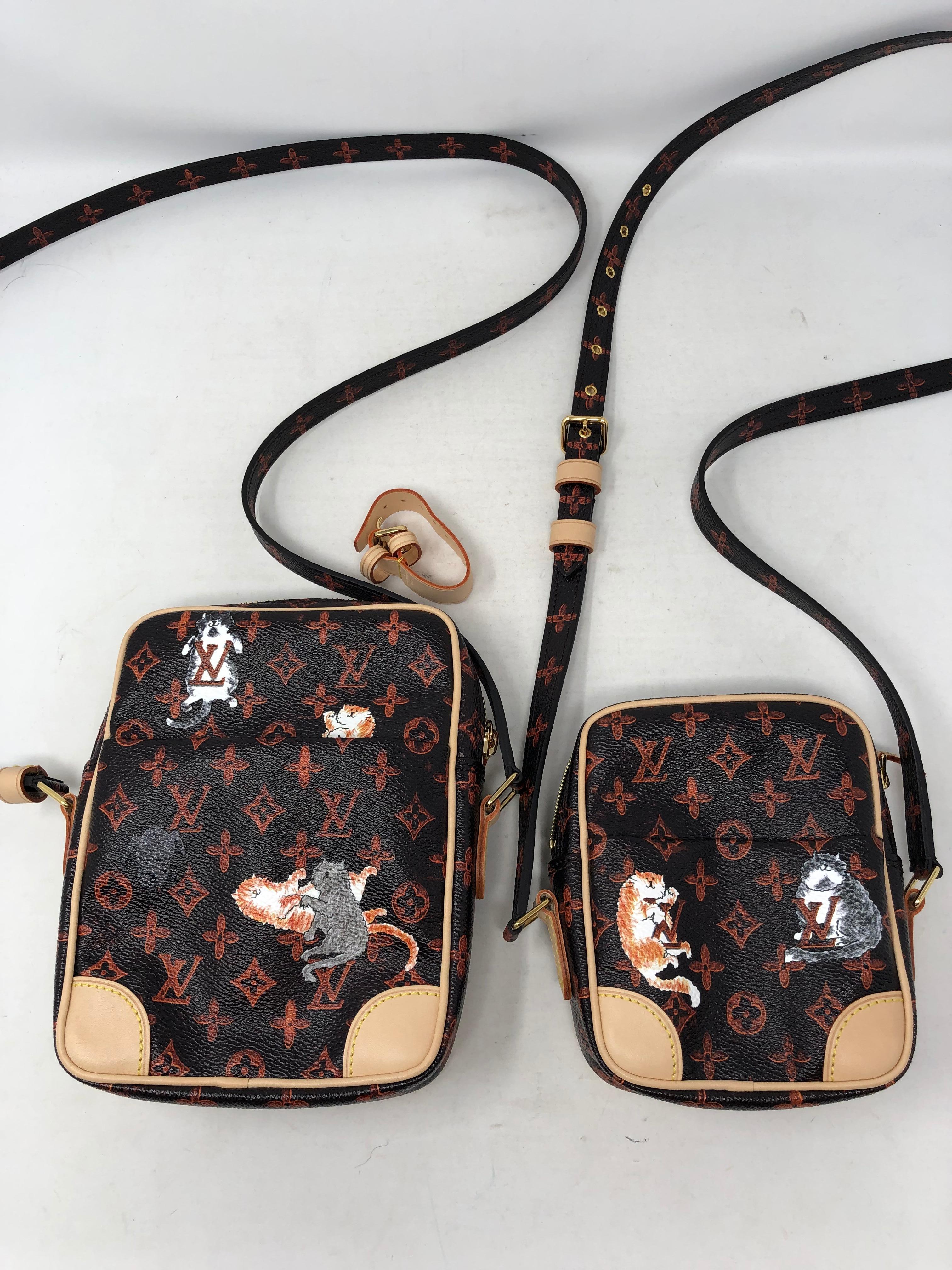 Louis Vuitton Transformed Monogram Catogram Grace Coddington  In New Condition In Athens, GA