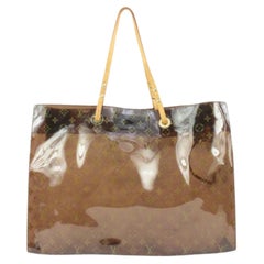 LOUIS VUITTON Transparent Amber Bag at 1stDibs