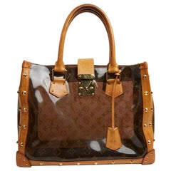 Louis Vuitton Vinyl Neo Cabas Ambre MM Brown Leather ref.177692 - Joli  Closet