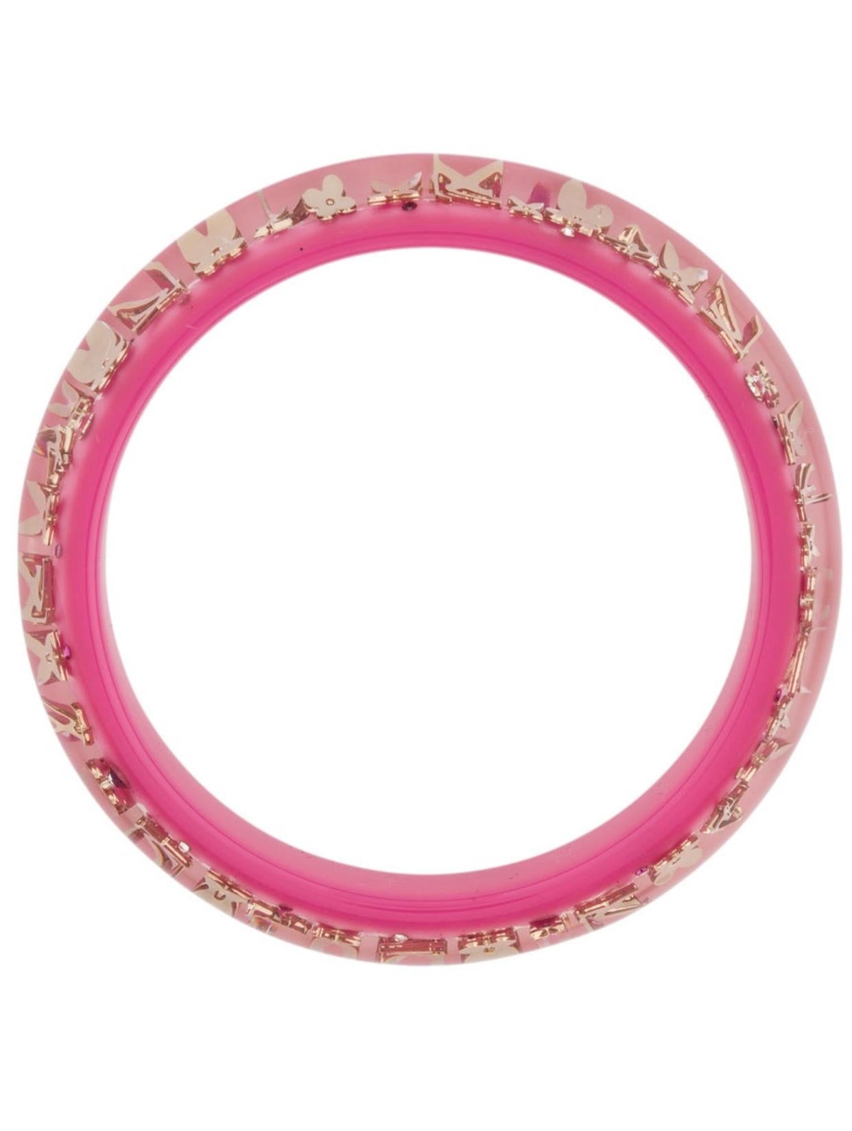 louis vuitton bracelet pink
