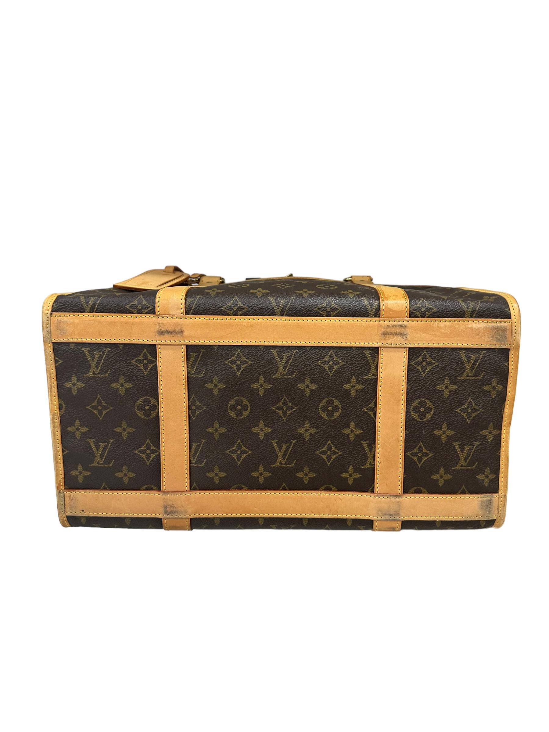 Louis Vuitton Trasportino Per Animali Monogram Tela Marrone 2002 7