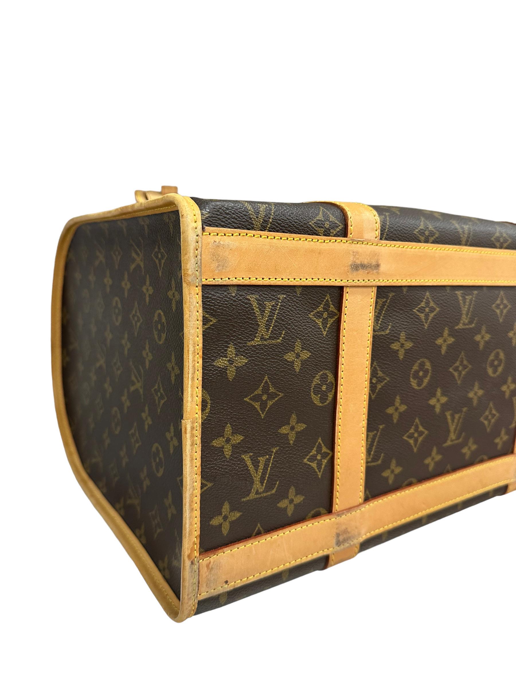 Louis Vuitton Trasportino Per Animali Monogram Tela Marrone 2002 8