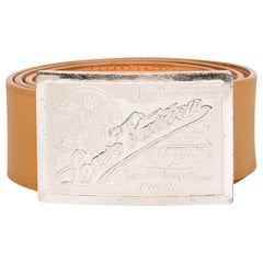 tan louis vuitton belt