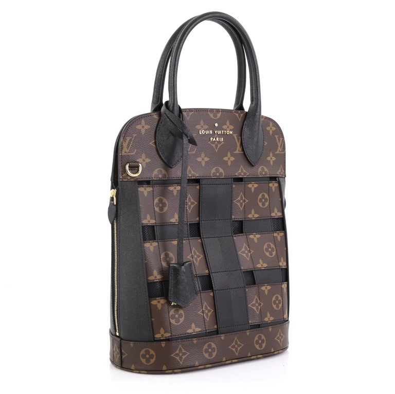 Louis Vuitton Tressage Tote Monogram MM For Sale at 1stdibs