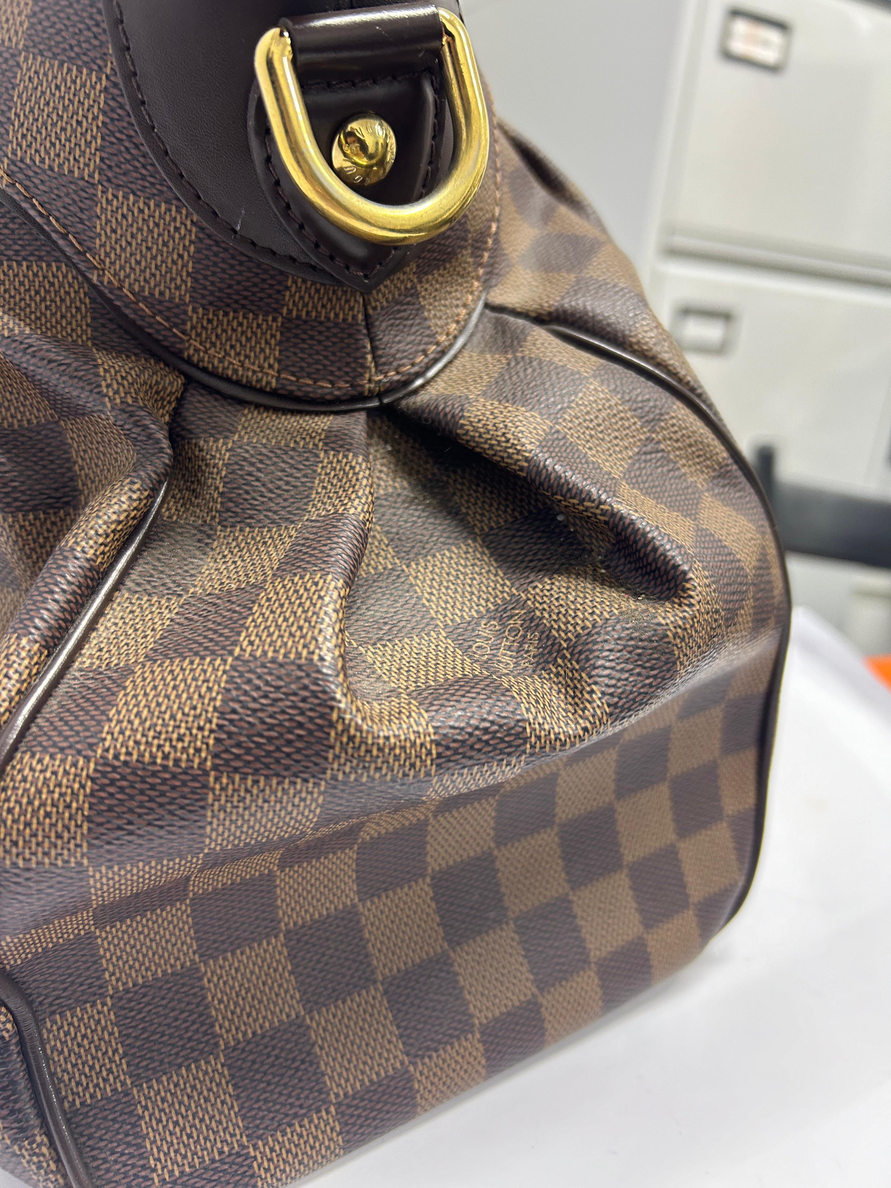 Louis Vuitton Trevi Damier Ebene GM Bag For Sale 9