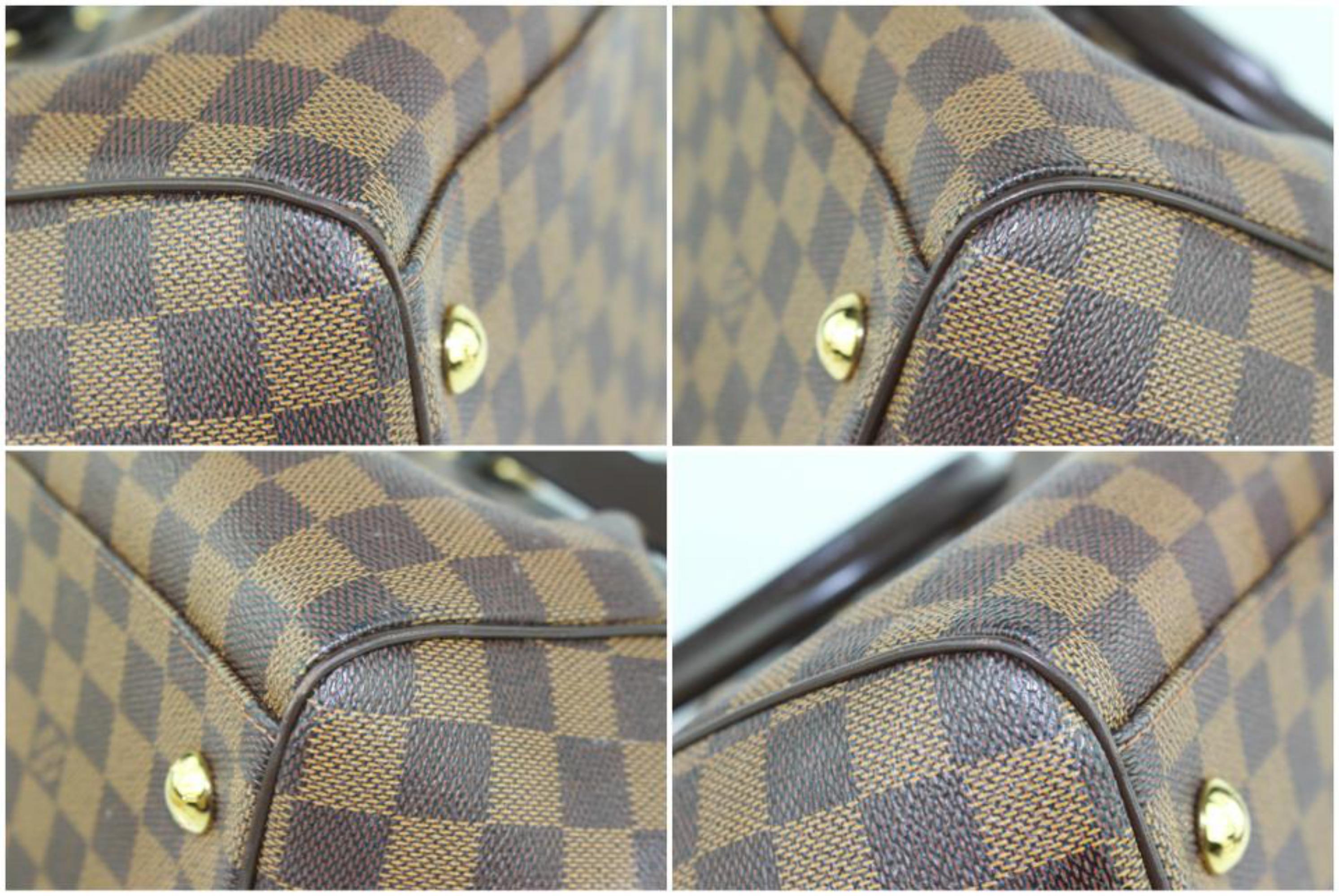Louis Vuitton Trevi Damier Ebene Pm 2way 19lz1012 Coated Canvas Shoulder Bag For Sale 5