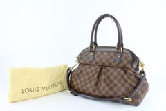Louis Vuitton Trevi Damier Ebene Pm 2way 19lz1012 Coated Canvas Shoulder Bag