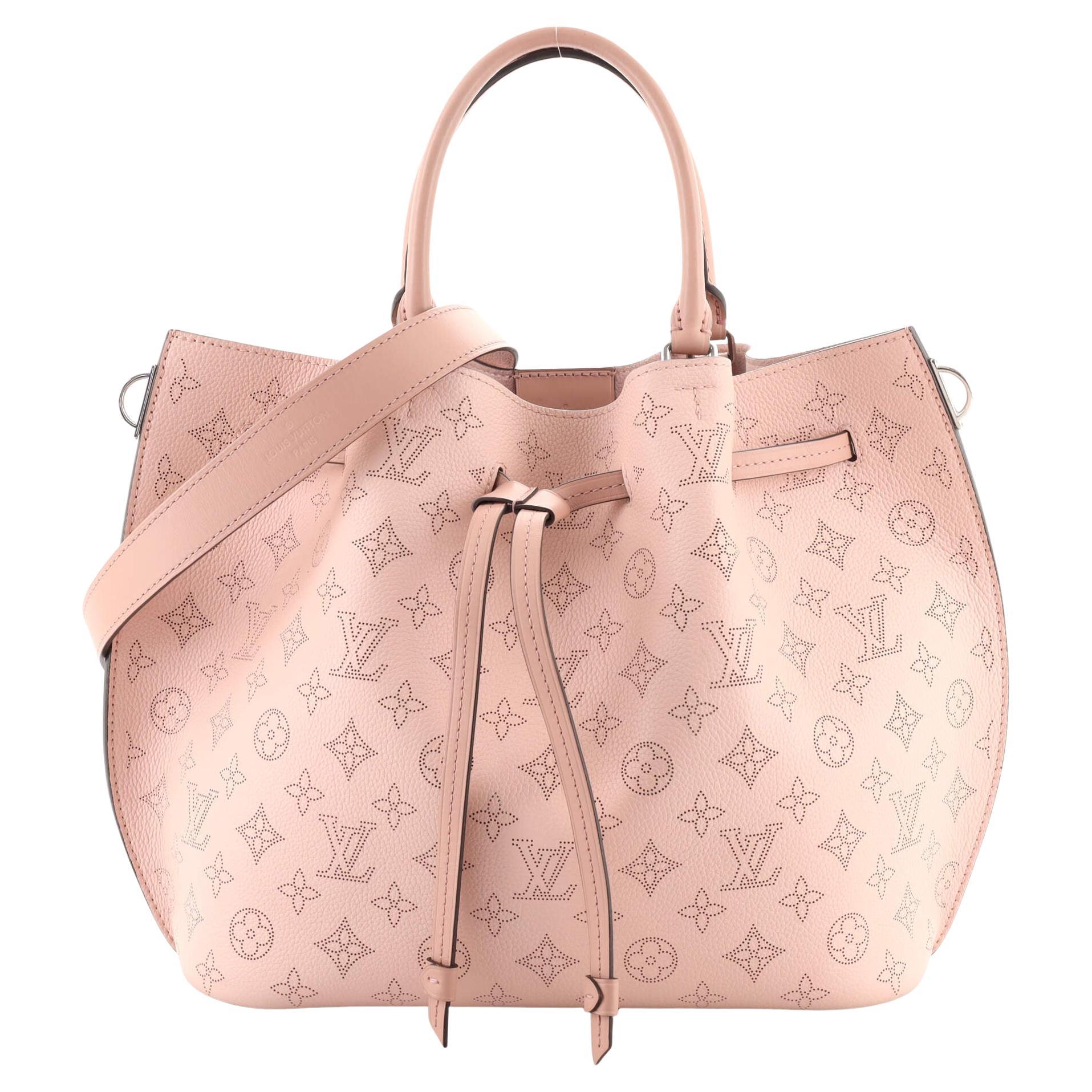 Louis Vuitton Lockme Bucket Bag Braided Leather For Sale at 1stDibs