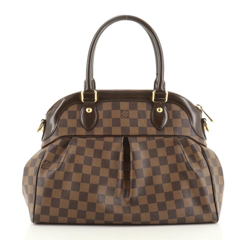 Brown Louis Vuitton  Trevi Handbag Damier PM