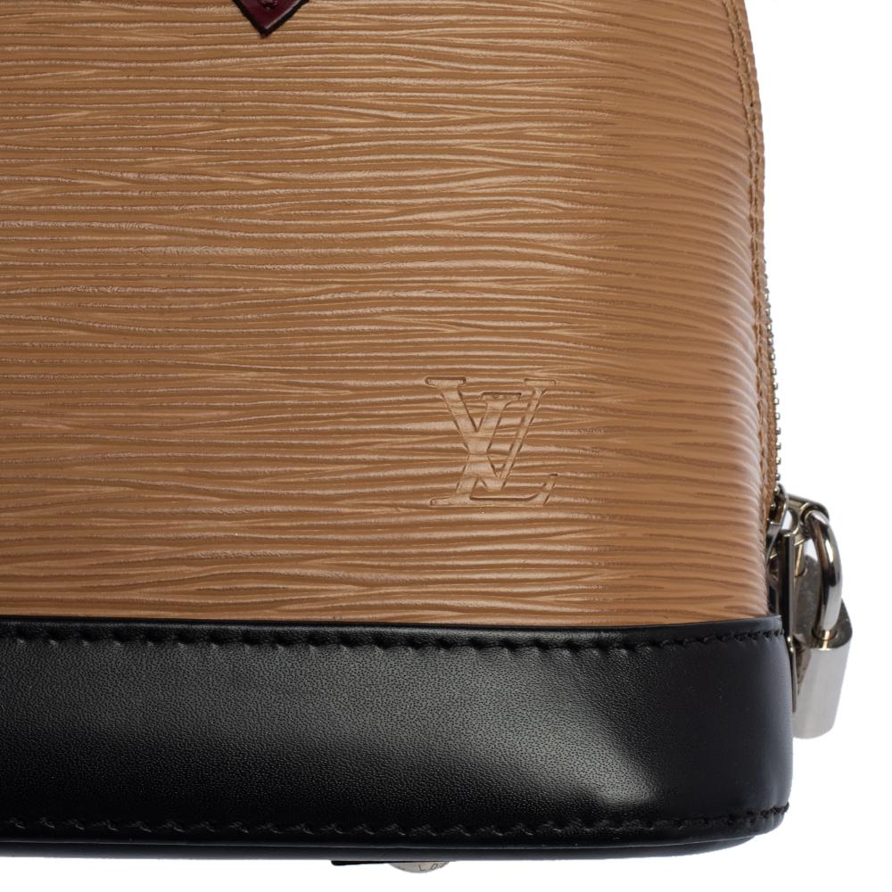 Louis Vuitton Tri-Color Epi Leather Alma BB Bag 4