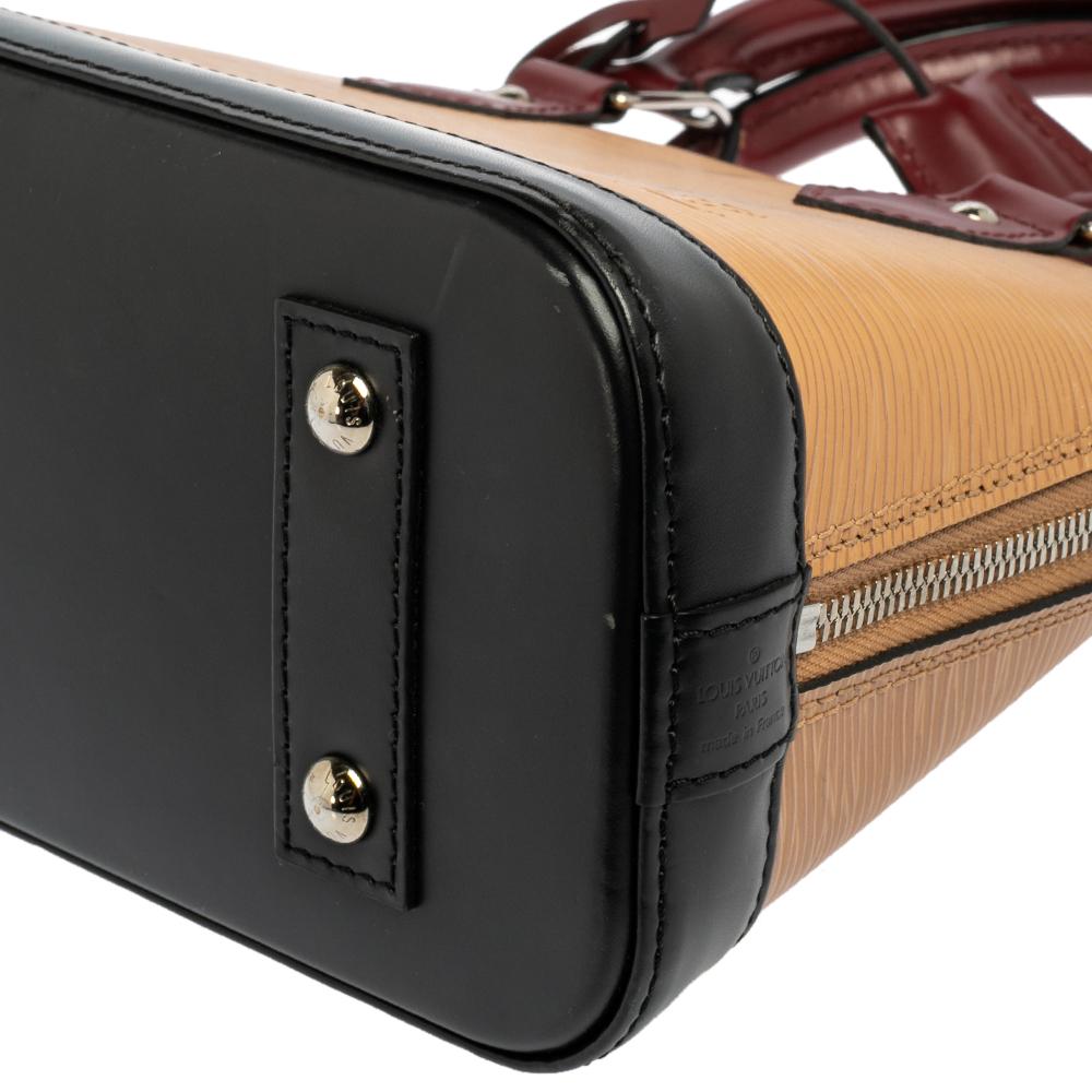 Louis Vuitton Tri-Color Epi Leather Alma BB Bag 1