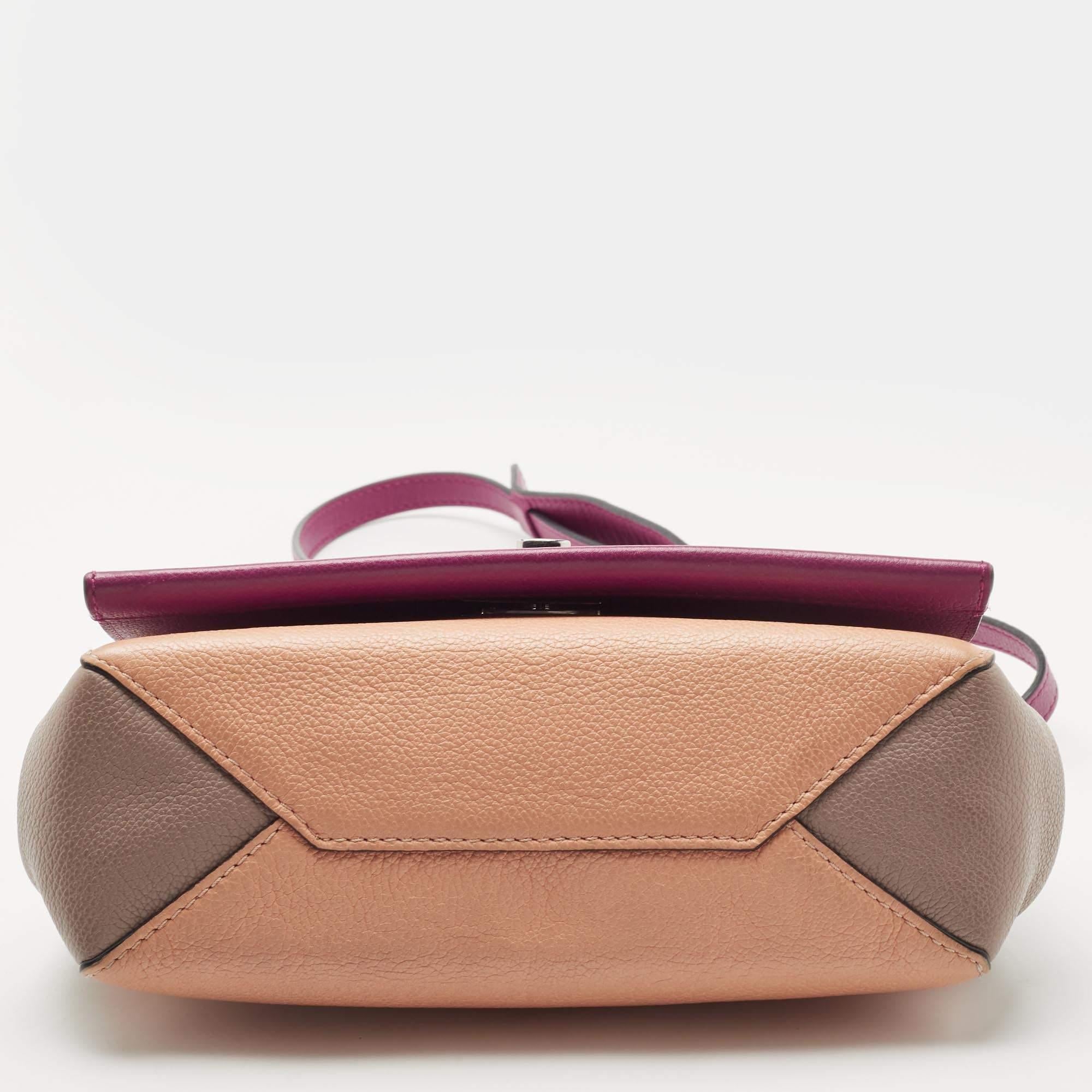 Louis Vuitton Tri Color Leather Lockme II Bag 1