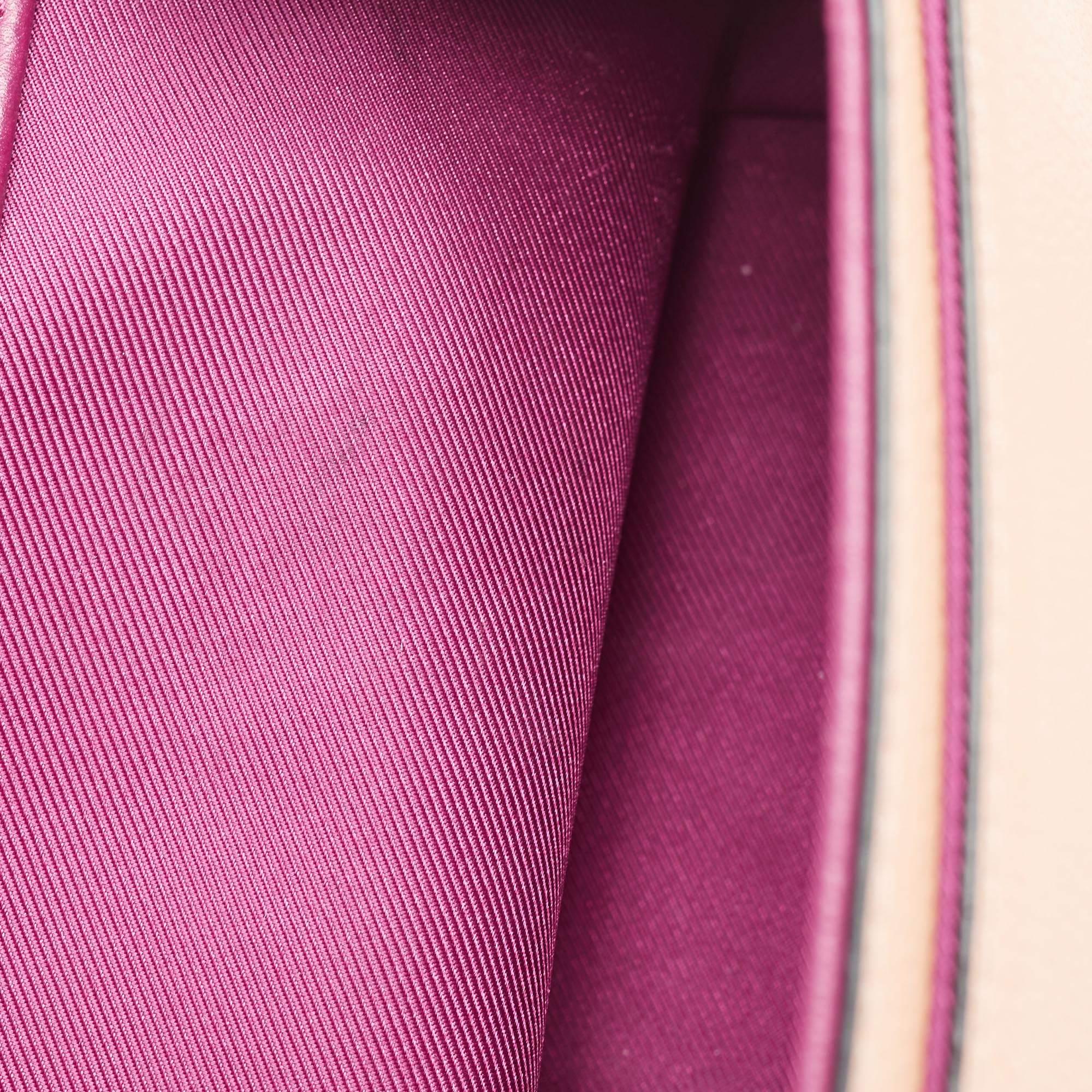 Louis Vuitton Tri Color Leather Lockme II Bag 4