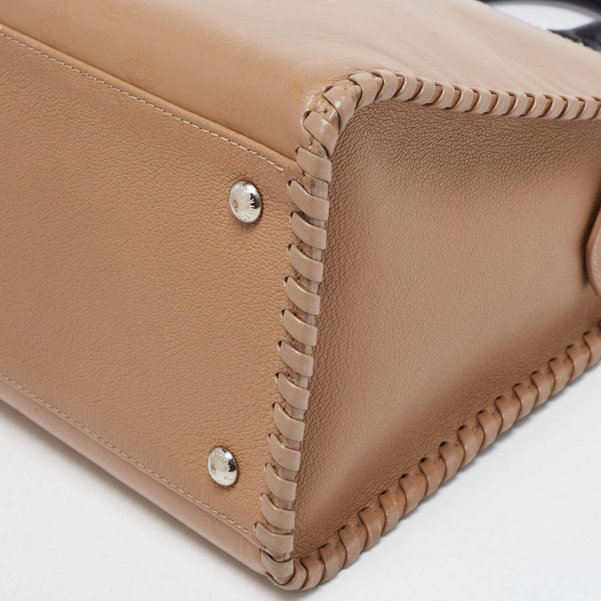 Louis Vuitton Tri Color Leather Monogram Very Zipped Bag 7