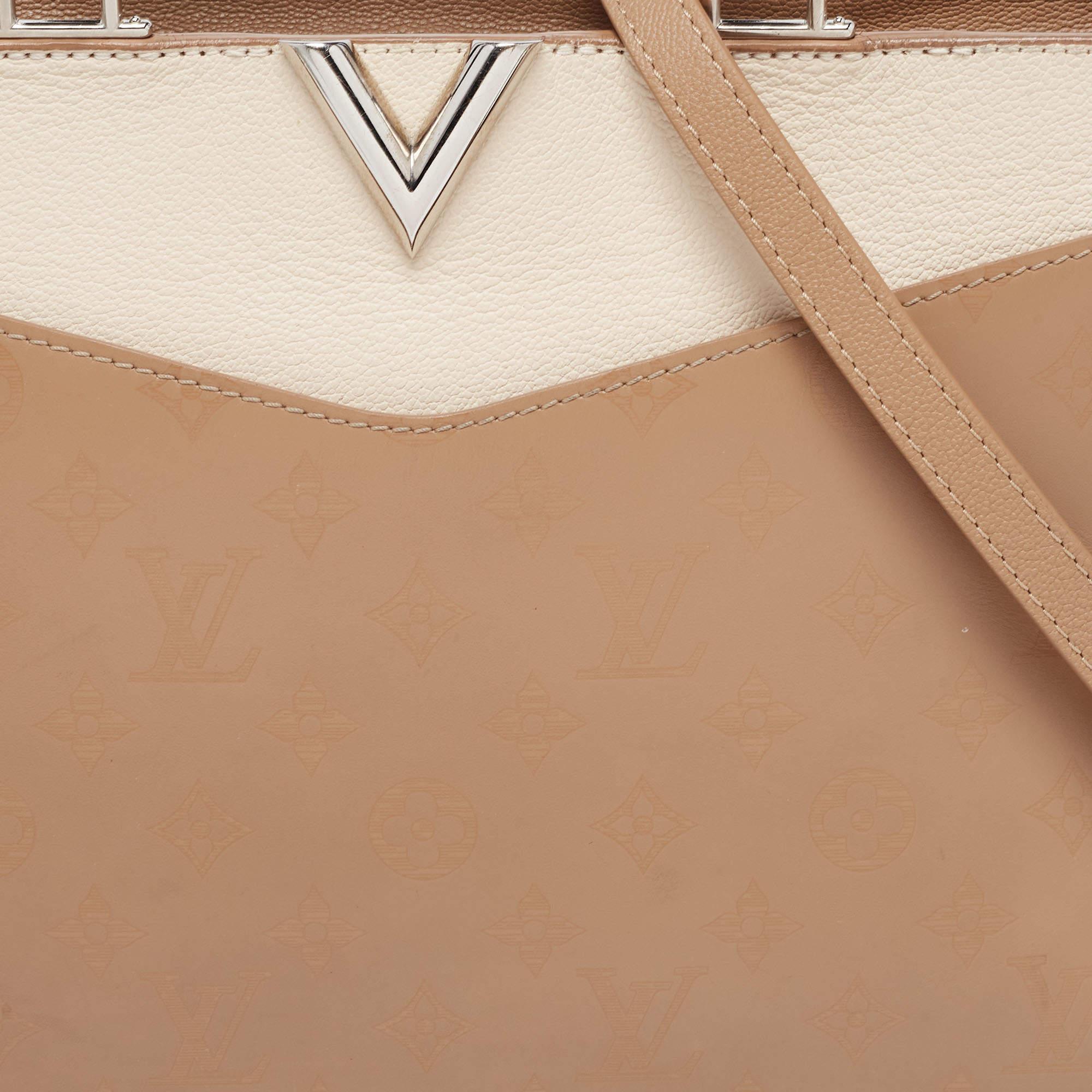 Louis Vuitton Tri Color Leather Monogram Very Zipped Bag 1