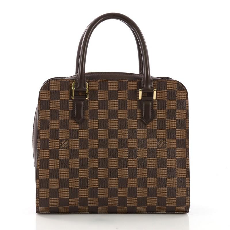 Louis Vuitton Triana Bag Damier In Excellent Condition In NY, NY