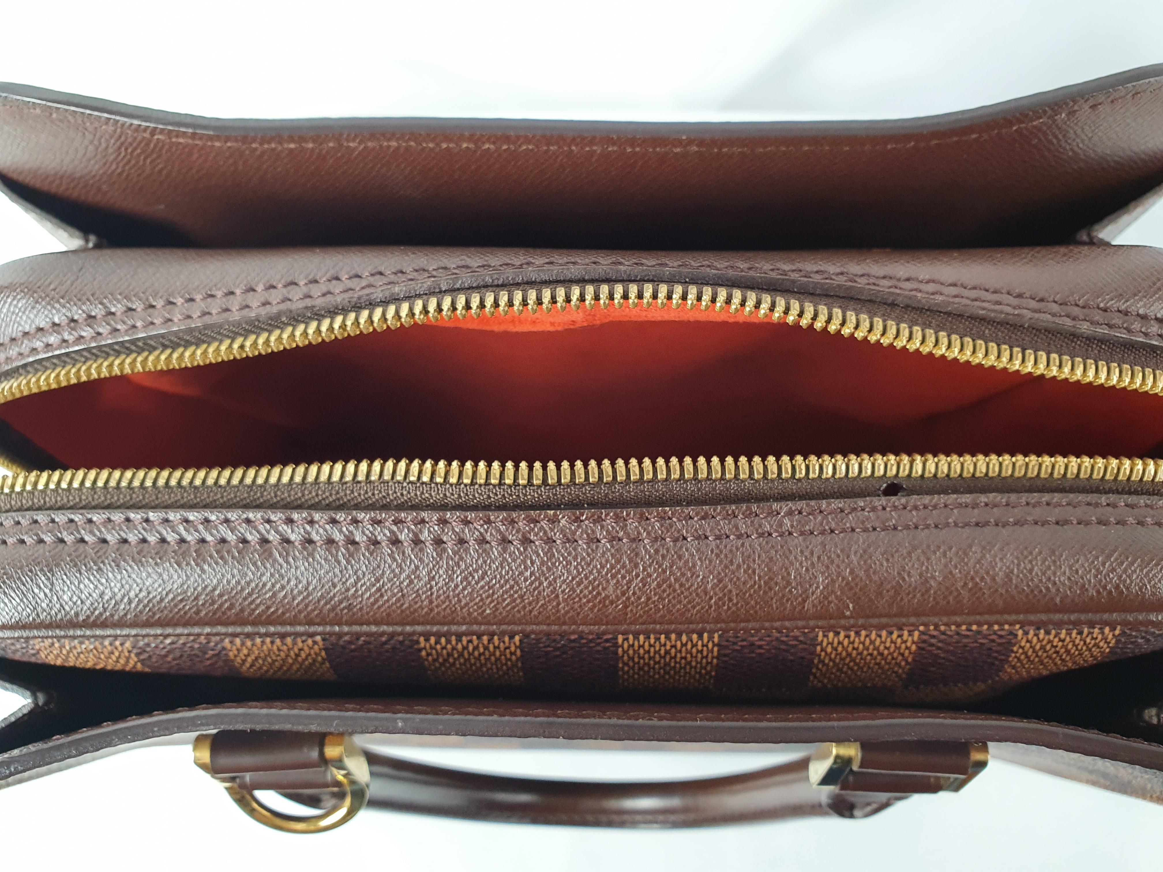 Women's Louis Vuitton, Triana in brown canvas For Sale