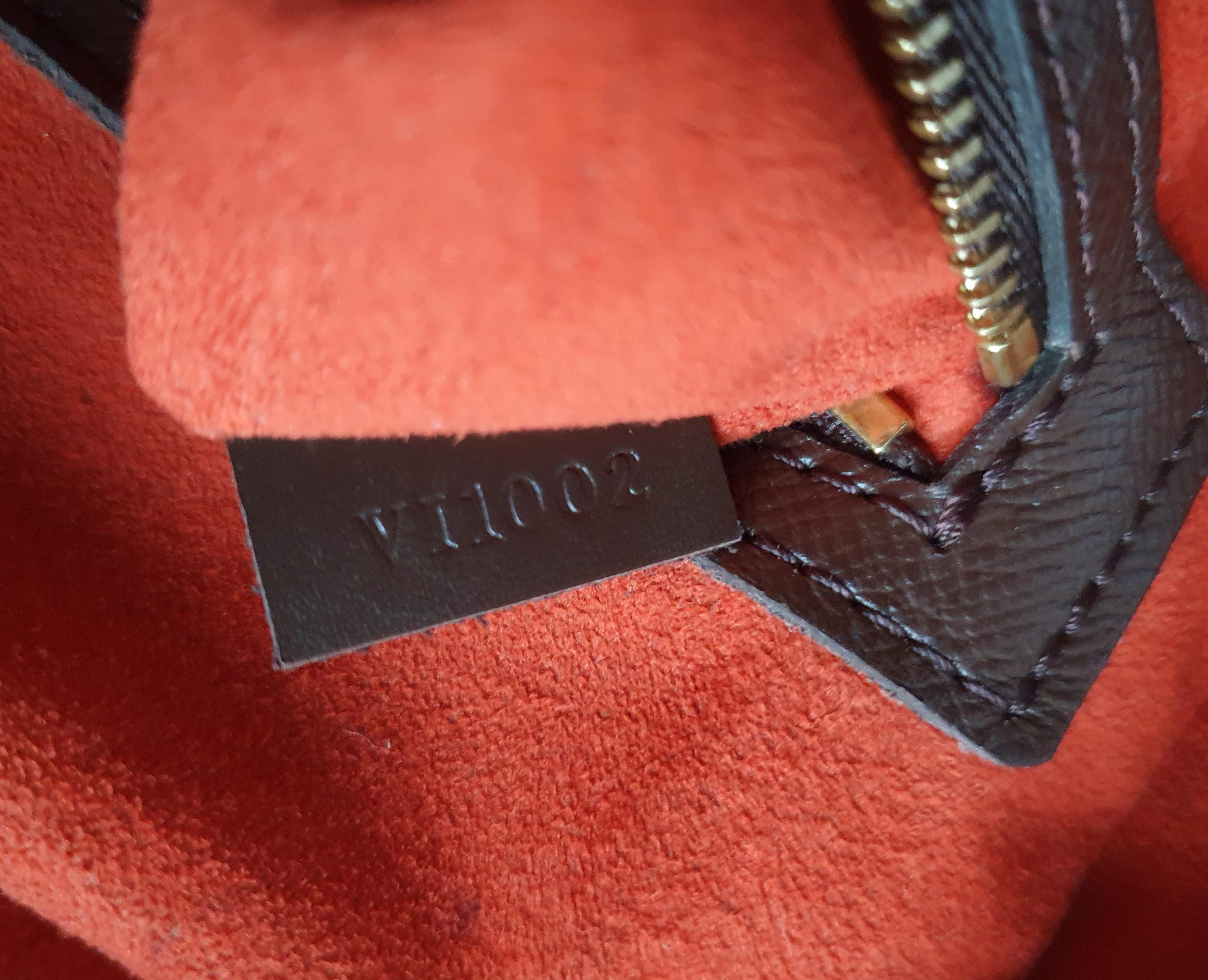 Louis Vuitton, Triana in brown canvas For Sale 2