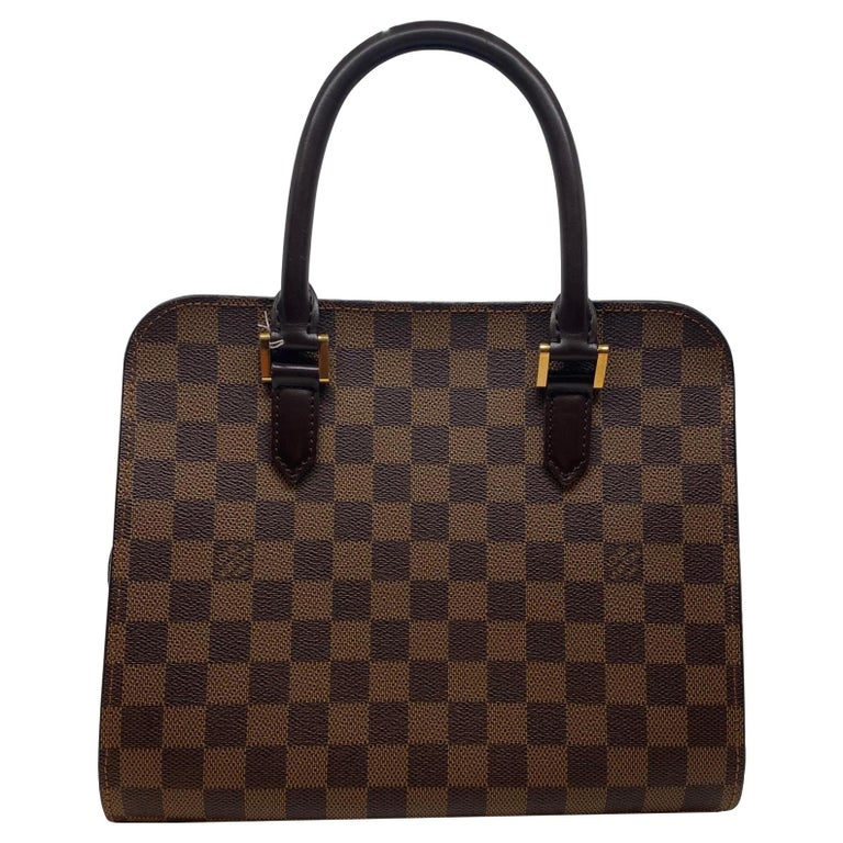 Louis Vuitton LV Double Sided Handbag Zipper Pull Chocolate Charm