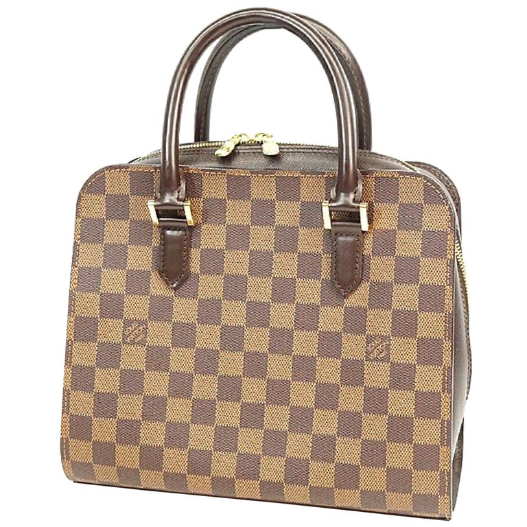 LOUIS VUITTON Triana Womens handbag N51155 Damier ebene For Sale at 1stDibs