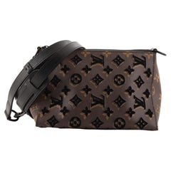 LV Monogram Triangle Softy Tote Bag For Sale at 1stDibs