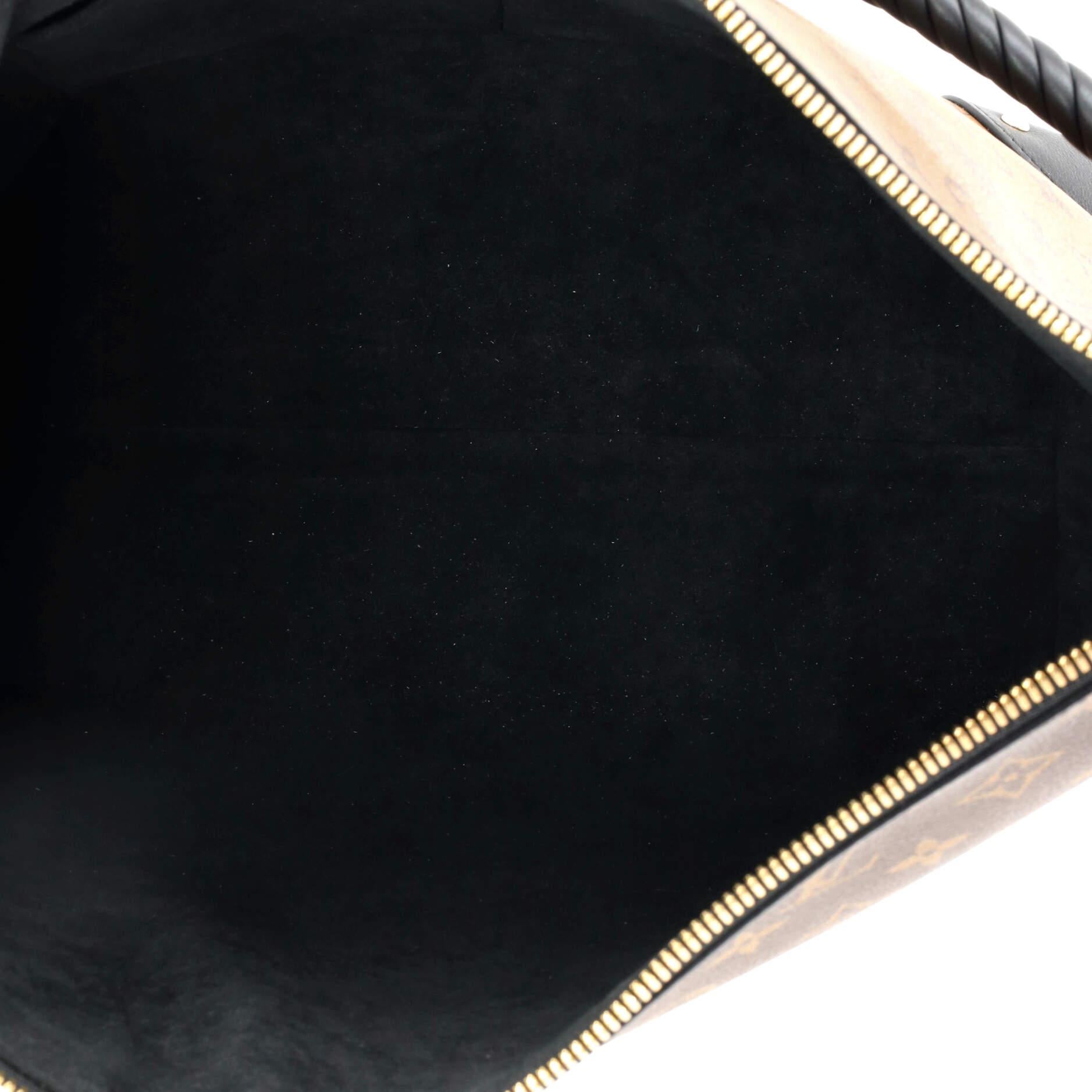 Louis Vuitton Triangle Softy Bag Reverse Monogram Canvas 1