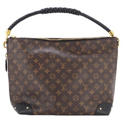 Louis Vuitton Triangle Messenger Monogram Tuffetage Black in Coated Canvas  with Matte Black-tone - US