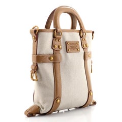 Louis Vuitton Trianon Poids Plume Toile and Leather PM