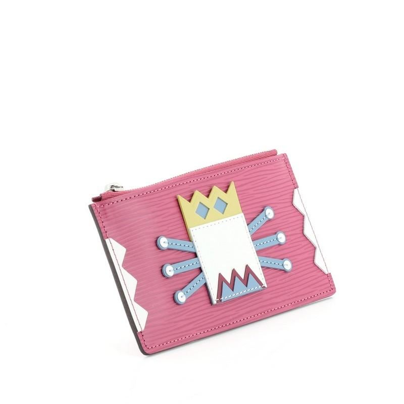 louis vuitton pink key pouch