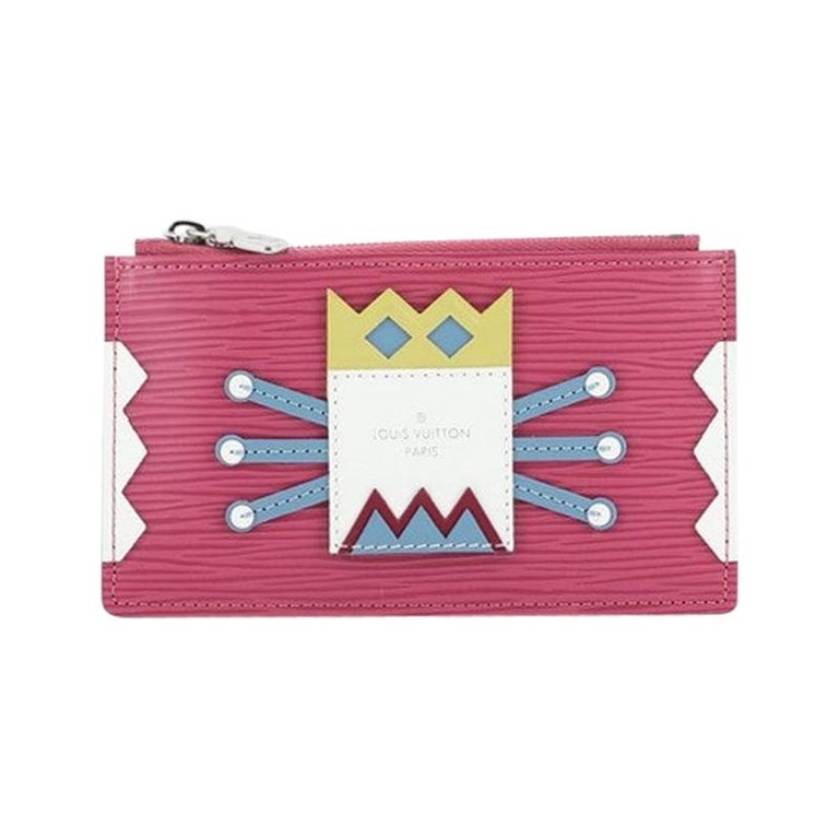 Louis Vuitton Tribal Mask Key Pouch Epi Leather at 1stDibs  louis vuitton pink  key pouch, louis vuitton key pouch pink, pink louis vuitton key pouch