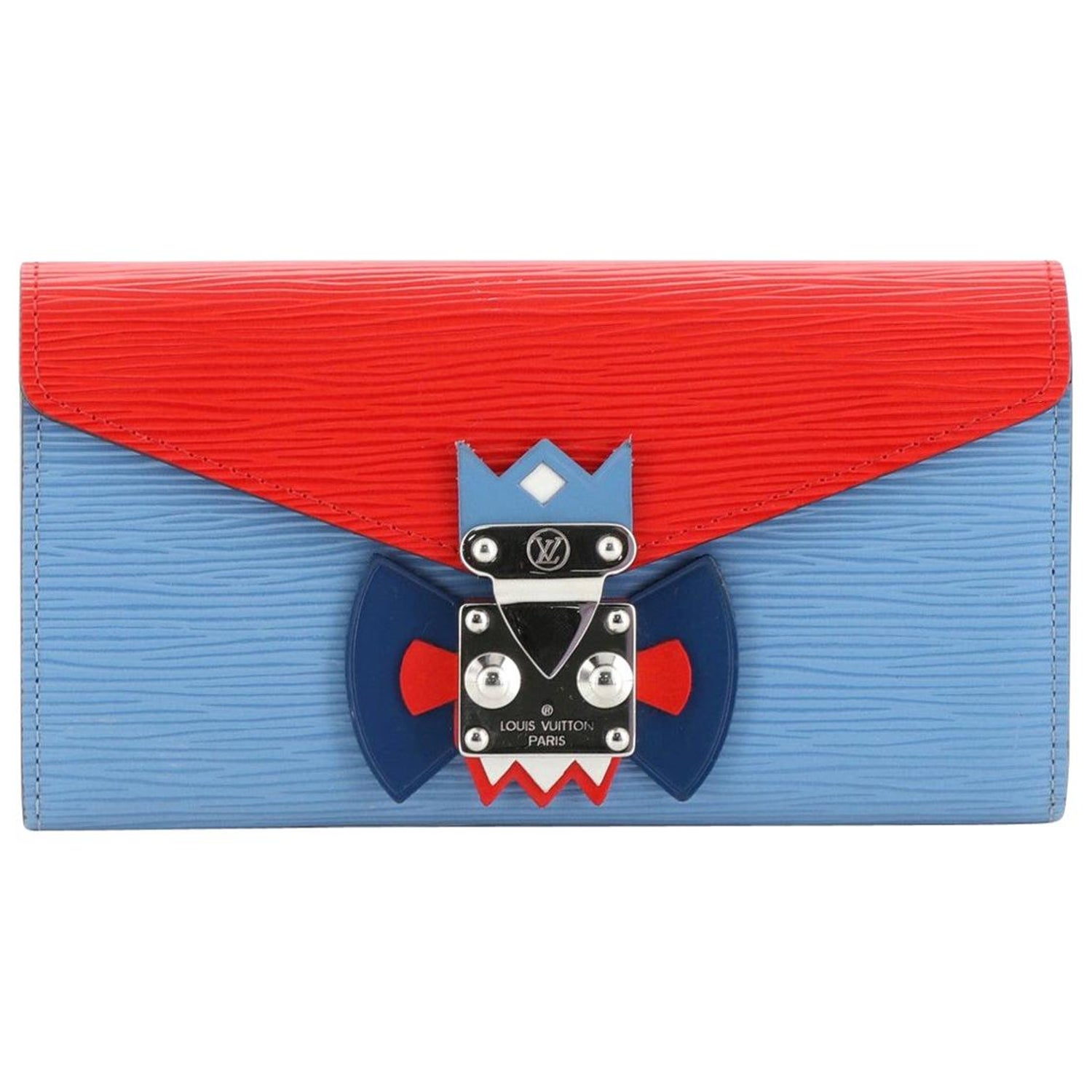 Blue And Red Louis Vuitton Wallet - 3 For Sale on 1stDibs