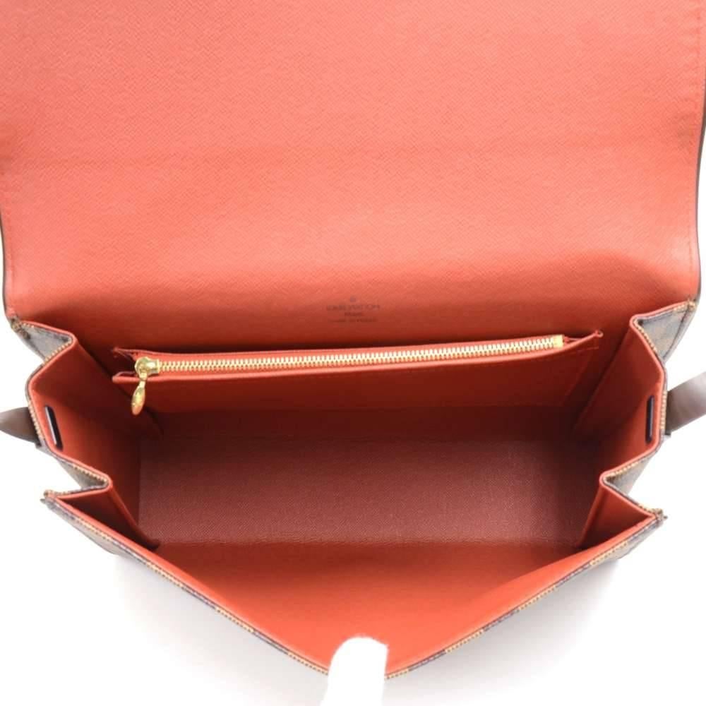 Louis Vuitton Tribeca Long Damier Ebene Canvas Shoulder Bag  3